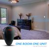 Insect Repellent Pest Control Ultrasonic Set Reject Pro Bug Repeller Home Defender Non-Toxic Pet Safe (Black 2 Pack) 5 Core RR 9006 B 2