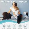 Insect Repellent Pest Control Ultrasonic Set Reject Pro Bug Repeller Home Defender Non-Toxic Pet Safe (Black 2 Pack) 5 Core RR 9006 B 2