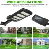 Outdoor Solar Street Wall Light Sensor PIR Motion LED Lamp w/ Remote