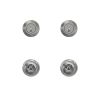 Single Cylinder Door Deadbolt Lock and Keyed Entry Door Knob Lock - Twin Pack in Satin Stainless Steel for Exterior Doors